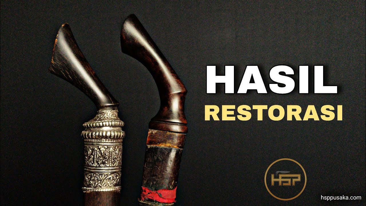 Restorasi Tampilan Badik Tua - Review Hasil