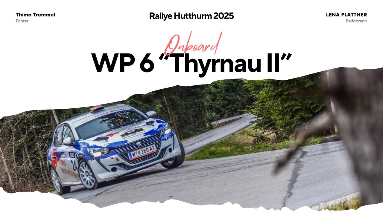 Onboard Rallye Hutthurm WP 6 