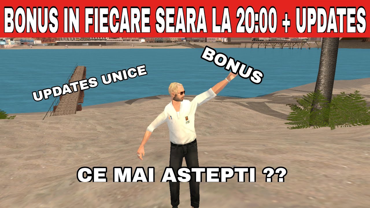 BONUS IN FIECARE SEARA 20:00 + UPDATE [SA:MP] RPG.RISED.RO