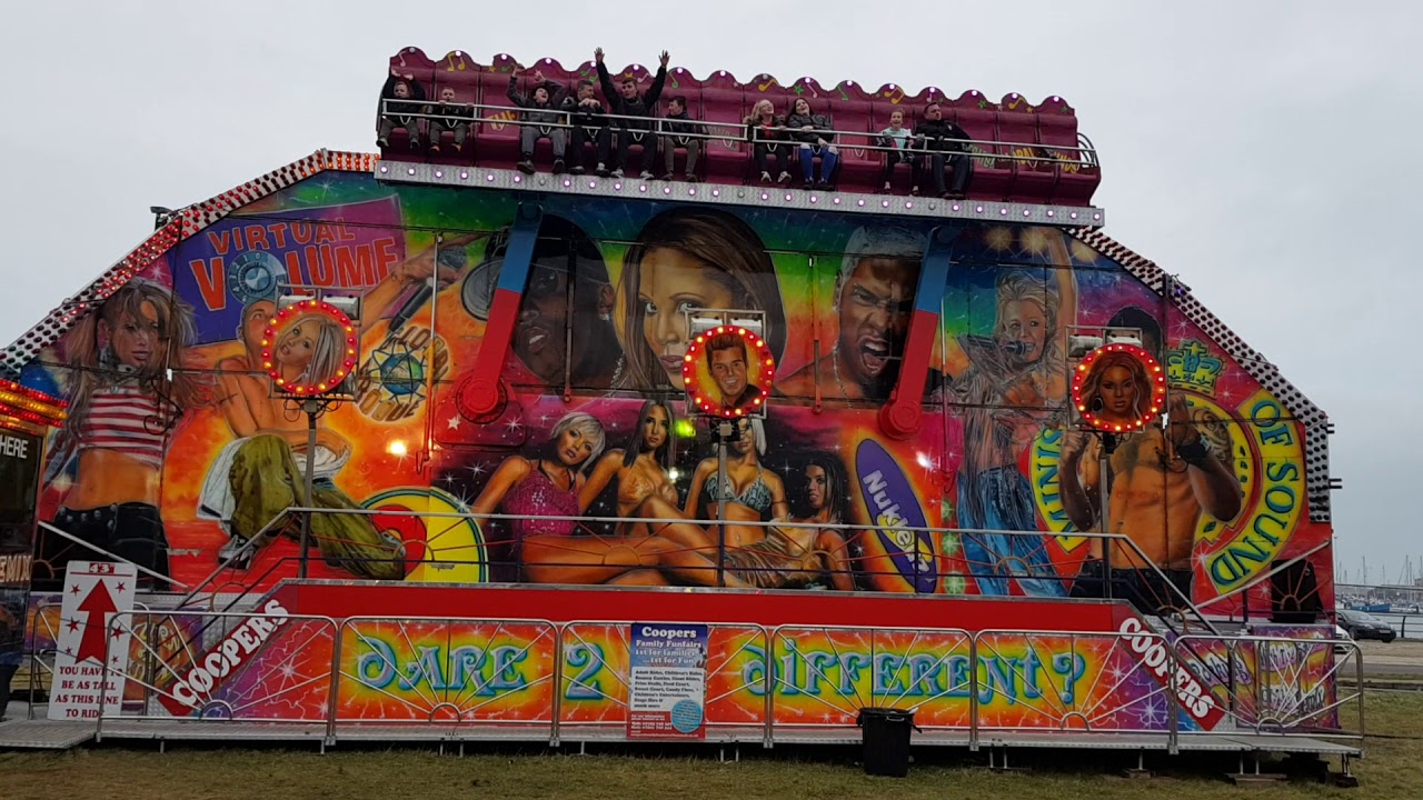 Cooppers Miami off ride hartlepool valentines funfair 2018