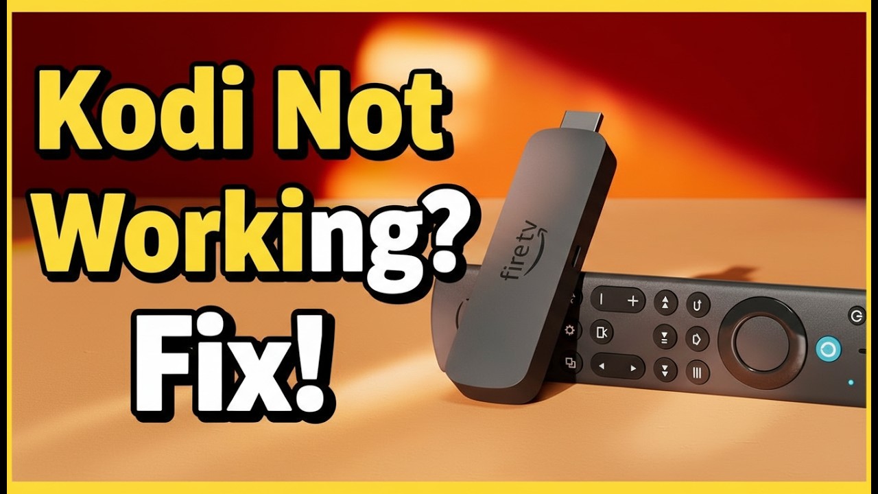 Kodi Not Working on Fire TV Stick? Fix Kodi Not Loading, Crashing & Buffering Issues!