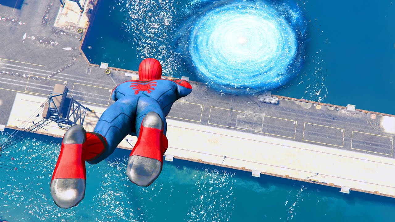 GTA 5 Random Portals #13 (Secret Location/Spiderman Mission/Epic Ragdolls)
