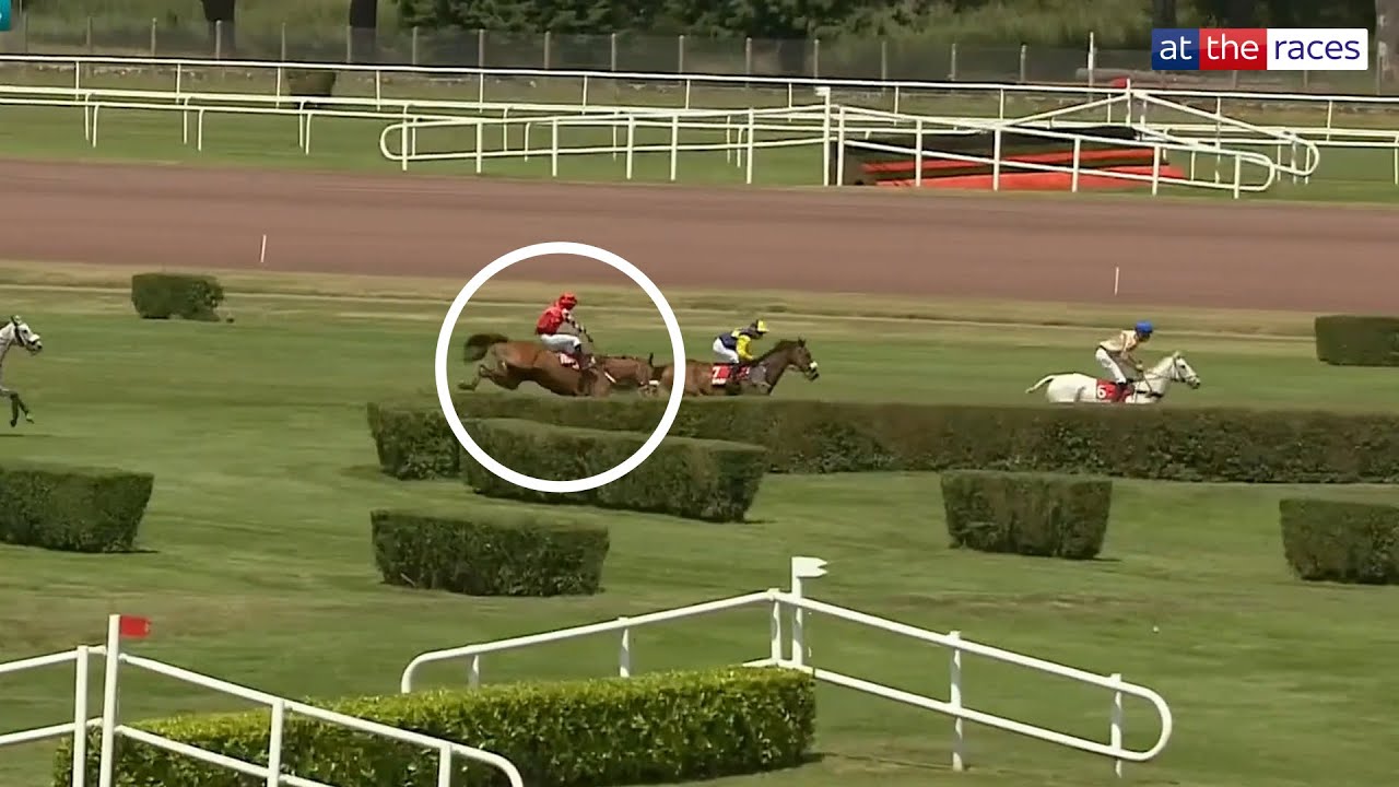 CRAZY CROSS-COUNTRY RACE AT LYON-PARILLY! Horse nearly runs out and still manages to win!