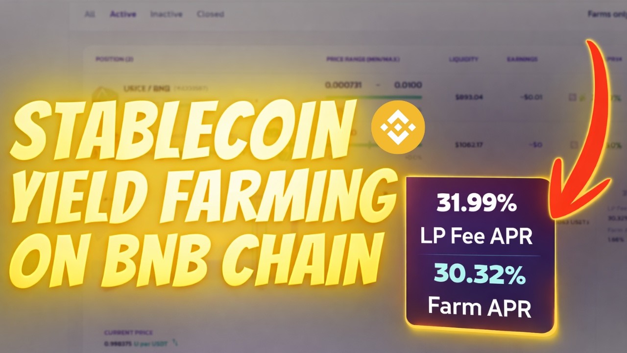 Доходное фермерство стейблкоинов на блокчейне BNB (Pancakeswap)