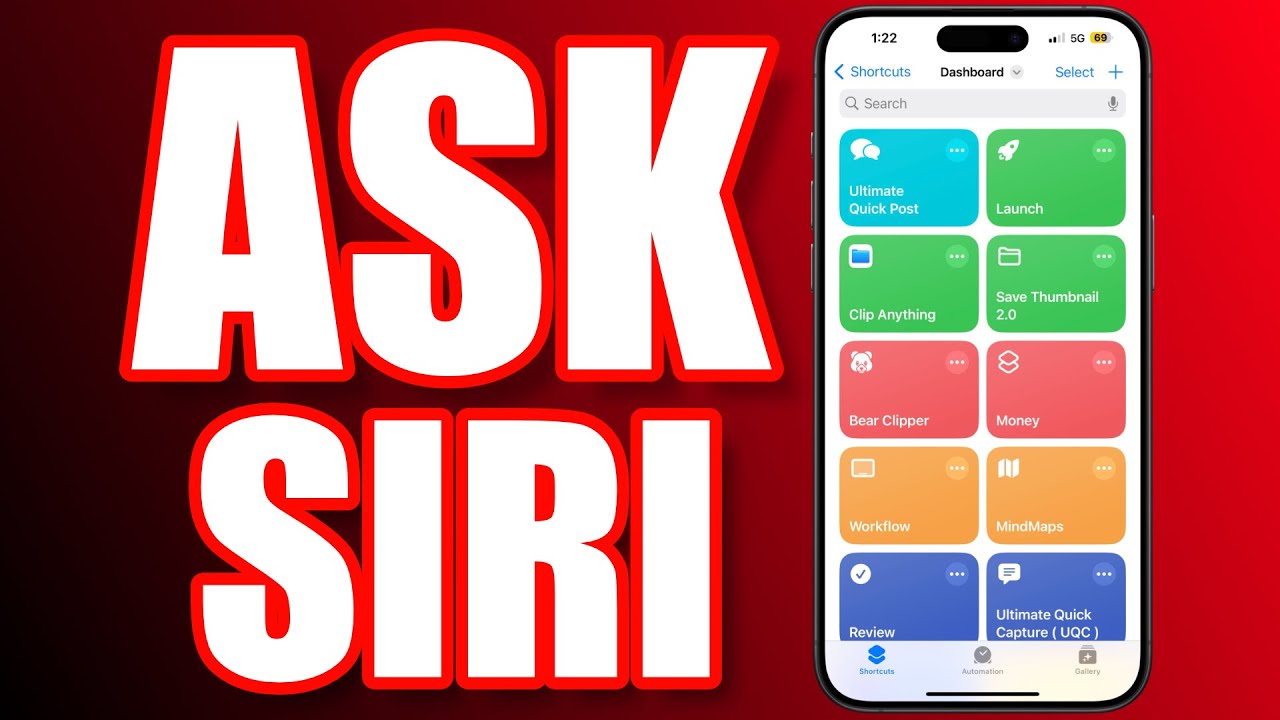 How to Launch Shortcuts with Siri