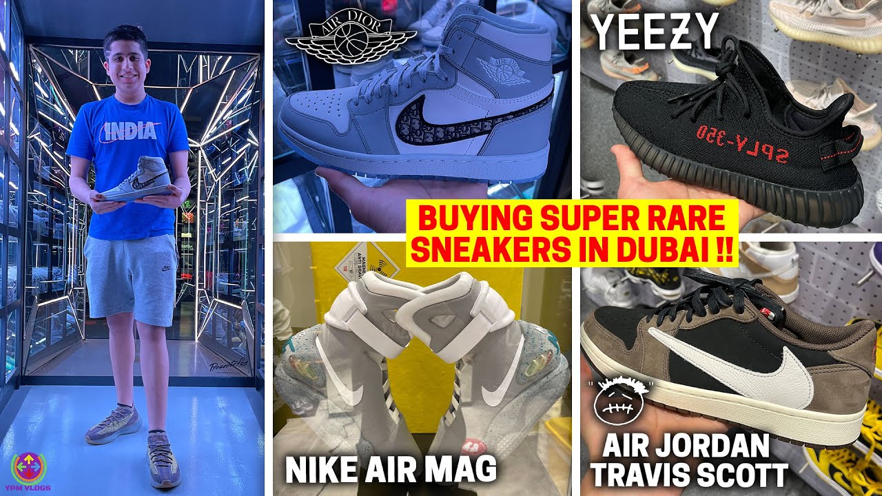 BUYING SUPER RARE SNEAKERS IN DUBAI !! 😍😍