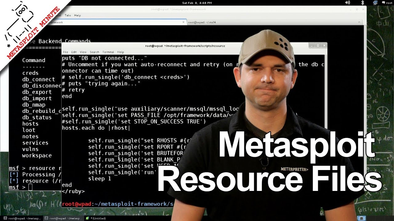 Resource Files - Metasploit Minute [Cyber Security Education]