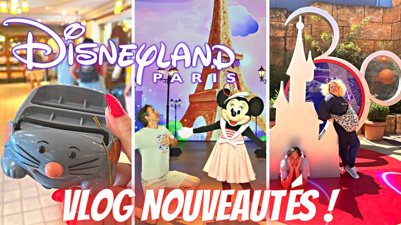 DISNEYLAND PARIS: VLOG FUN NOUVEAUTES: MINNIE PARISIENNE, MEILLEUR JOUET DU PARC, MAGIC SHOT BUZZ...
