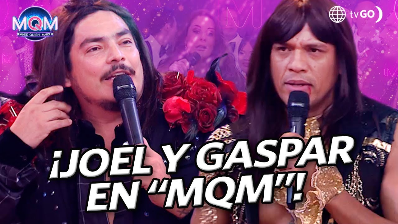 Mande Quien Mande: Joel y Gaspar cantaron "Vampiro Enamorado" en "MQM" (HOY)