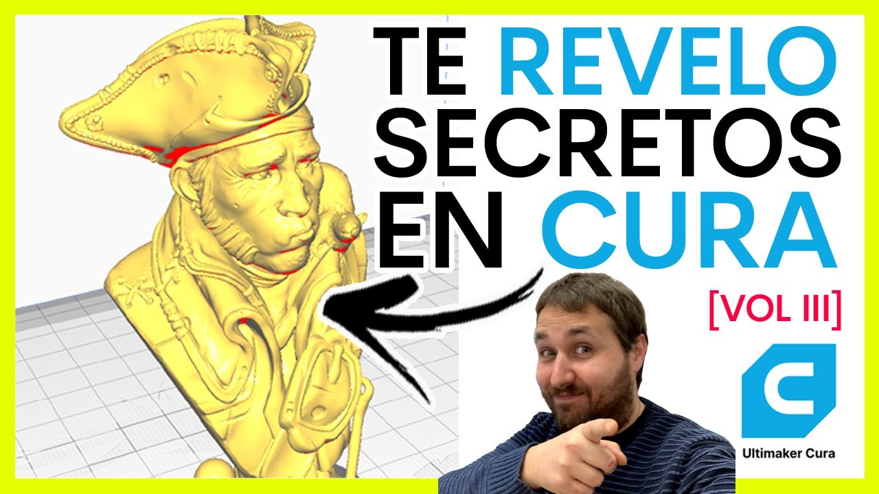 🤫Lo que NO sabías de CURA. 🛠️ RELLENO adaptativo - GRADUAL infill ►Vol. 3◄