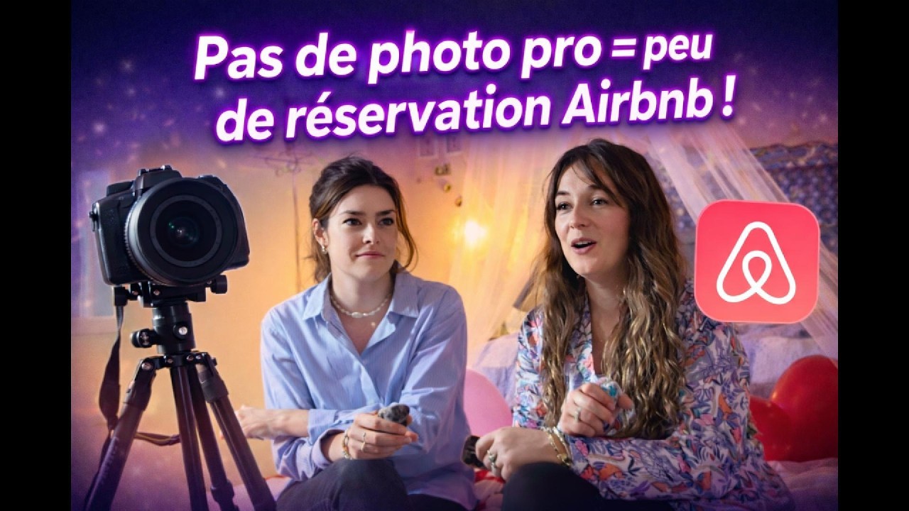 Airbnb, pas de photo pro = pas de réservation !