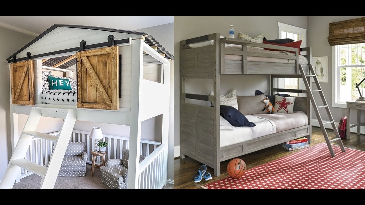 Kids room ➤ 60 Fresh Space-Saving Bunk Beds Ideas For Your Home  ➤ Cool design ideas 2020