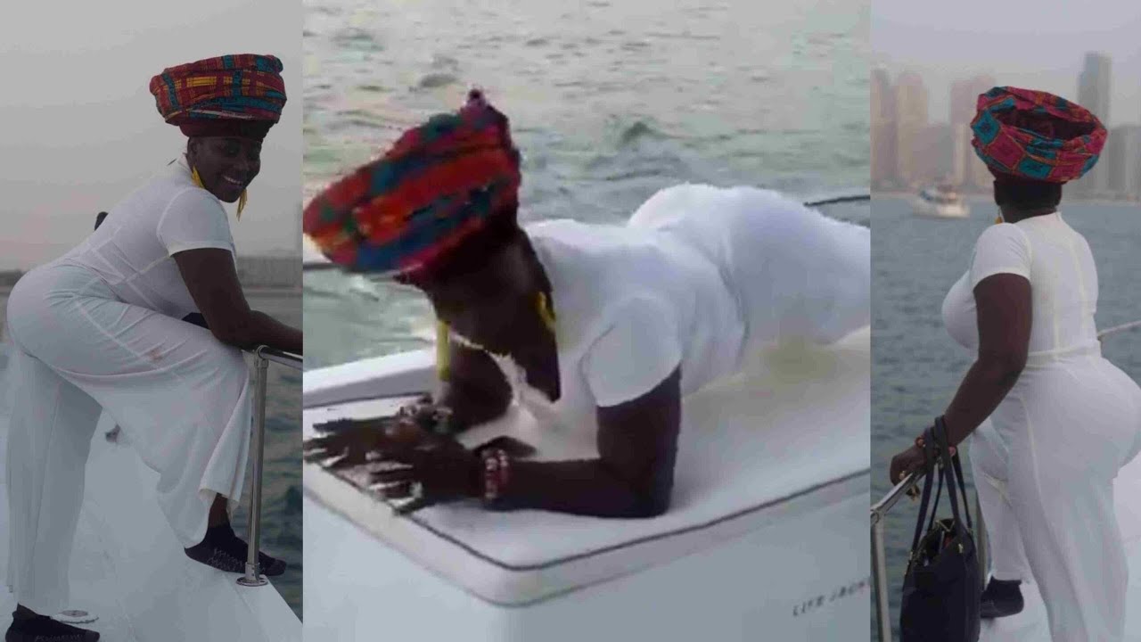 THE JOURNEY:🙀Abena Ghana Upclose With Akumaa Mama Zimbi.. Pt 1