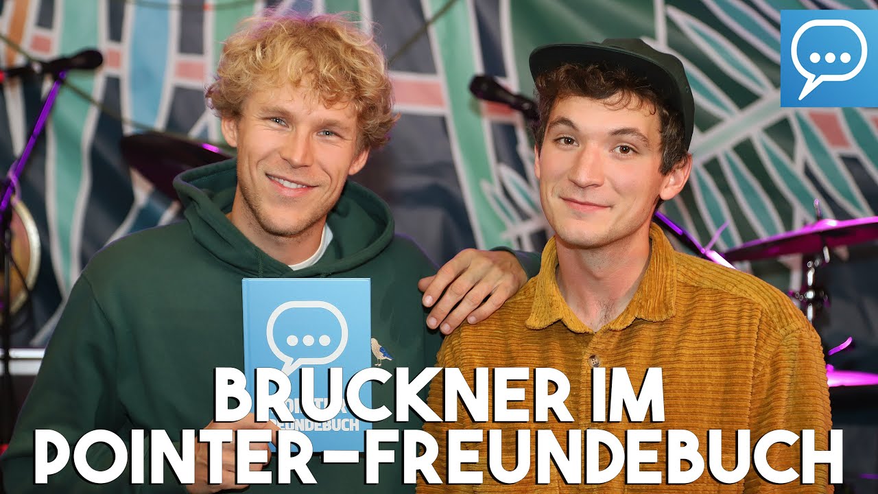 Bruckner im Pointer-Freundebuch