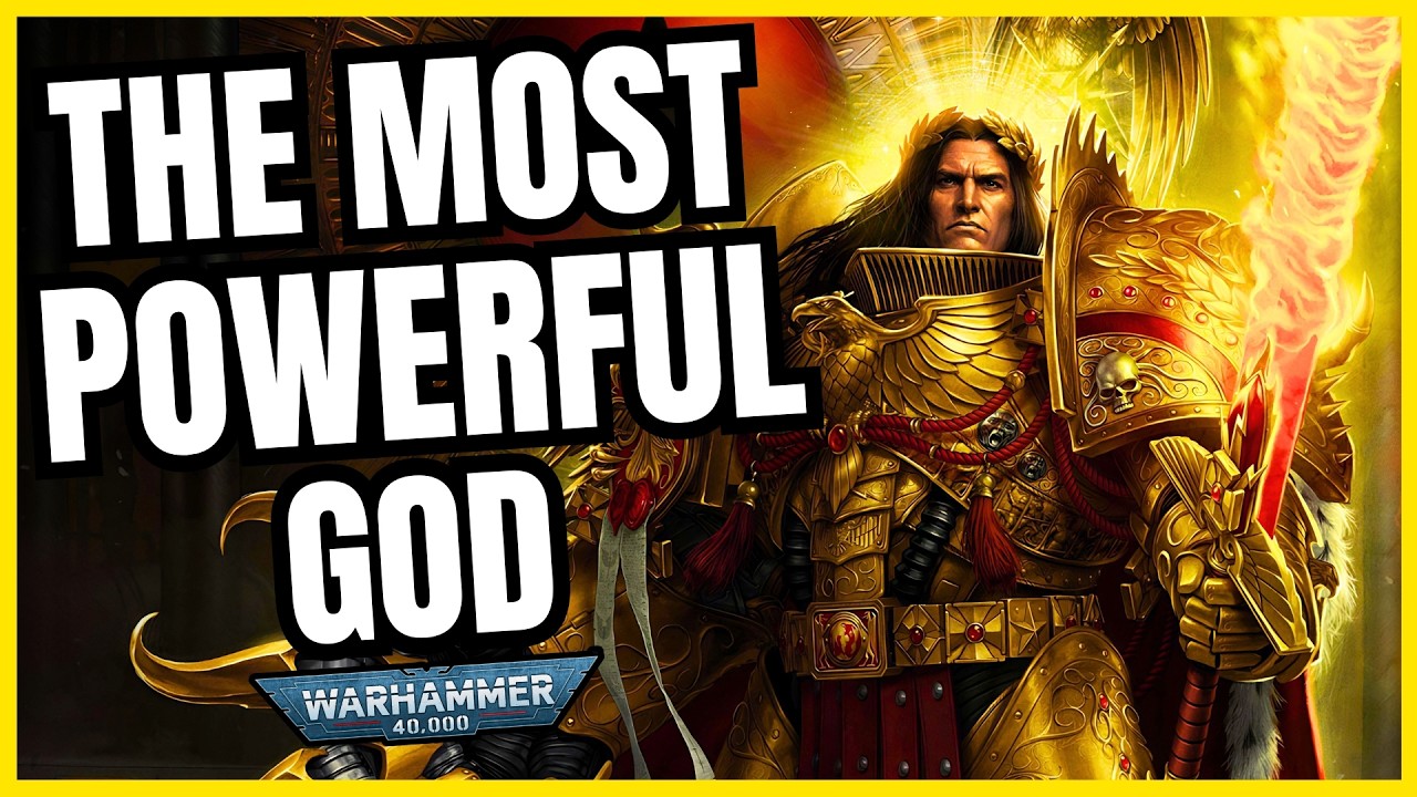 EVERYTHING You Need To Know About The Emperor Of Mankind | Warhammer 40K Explained (no AI)