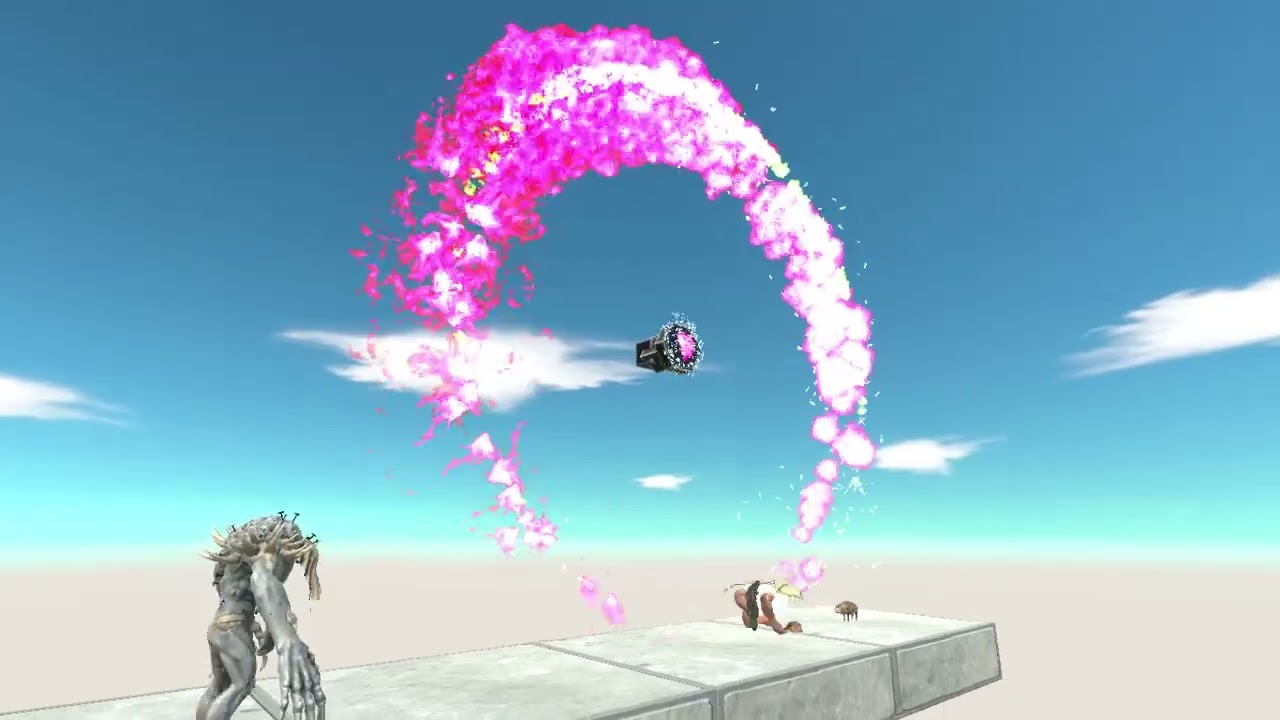 EPIC FIRE BALL & DINOSAUR and Animals Who Can Win? - Animal Revolt Battle Simulator