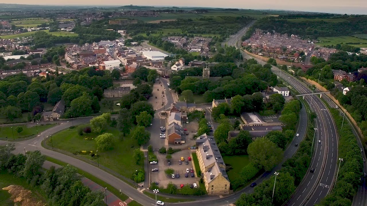 Houghton le Spring from the air