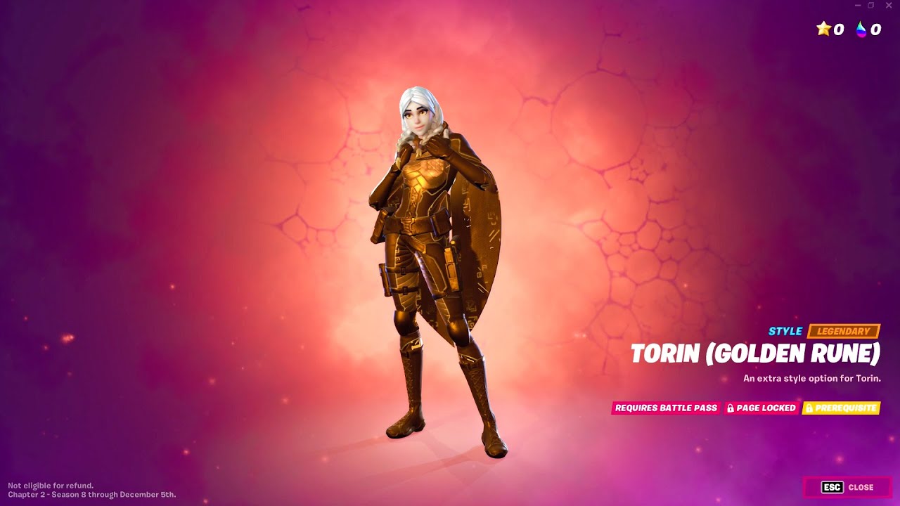 New Bonus Edit Styles Skins in Fortnite Chapter 2 Season 8 (Blue Rune, Purple Rune & Golden Rune)