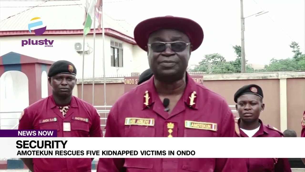 Security: Amotekun Rescues Five Kidnapped Victims In Ondo