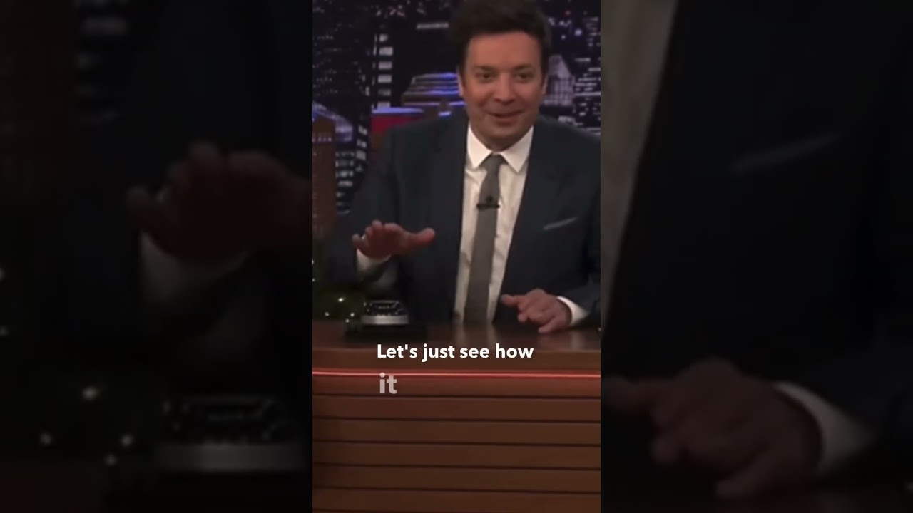 Charlie Puth on Jimmy Fallon’s late night show