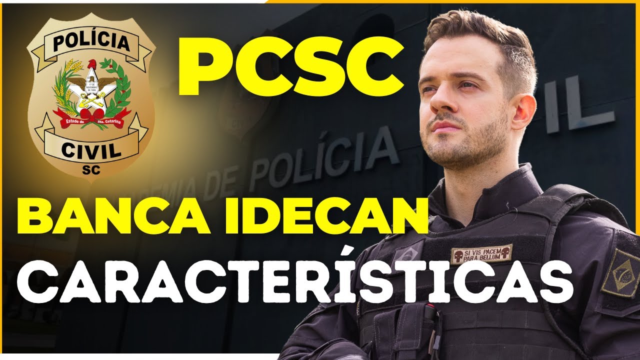 Concurso PC SC Agente e Escriv&atilde;o: TODAS AS CARACTER&Iacute;STICAS DA BANCA IDECAN | T&eacute;cnicas de trincheira