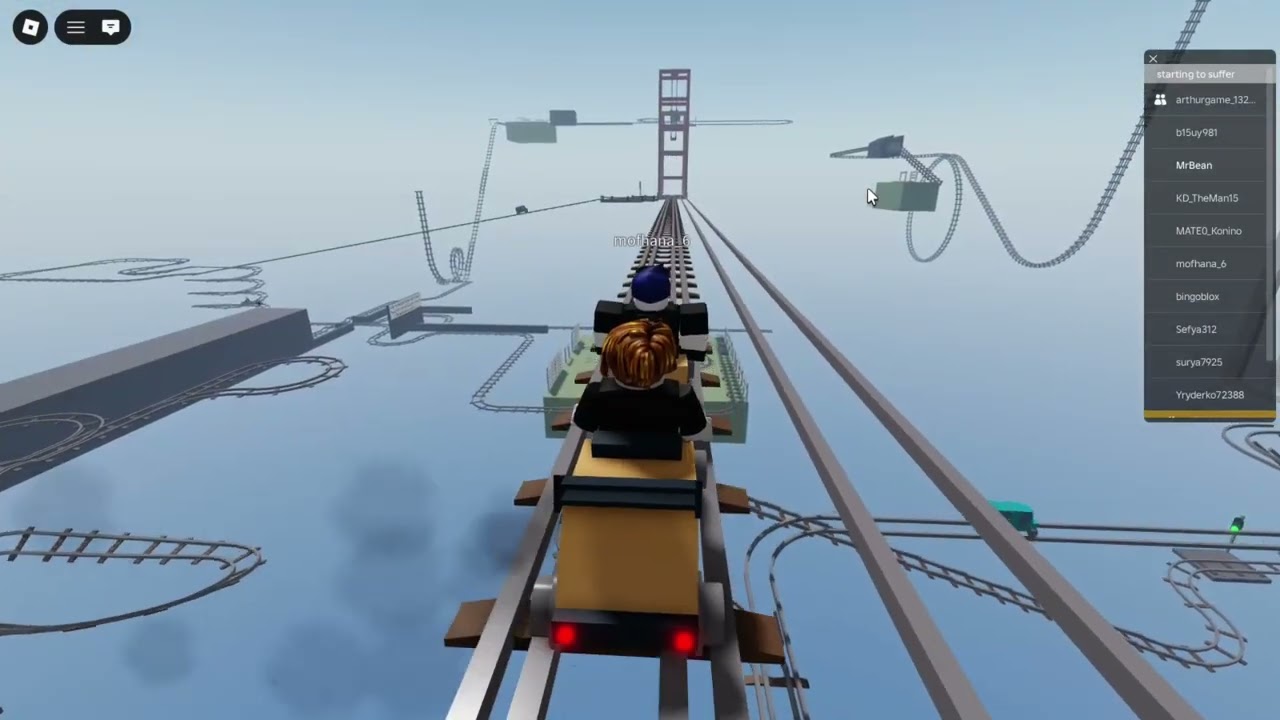 Roblox Cart ride around nothing (part 2)