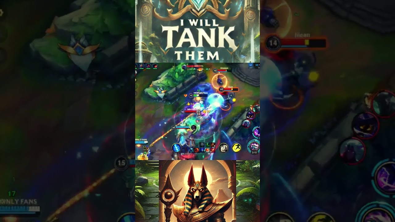 Nasus Wild Rift Full Tank Gameplay: Tank Them All Ep1 #wildrift #leagueoflegends