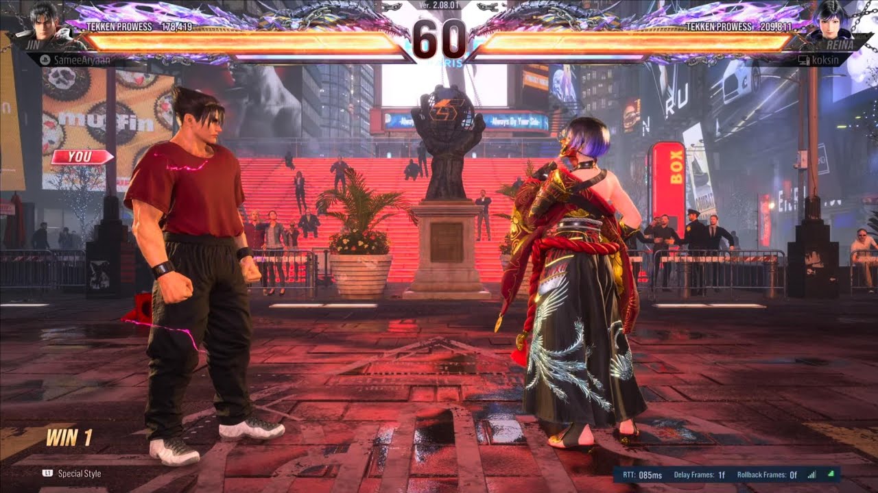 Jin VS Reina Tekken 8 Online Ranked Match | Season 2