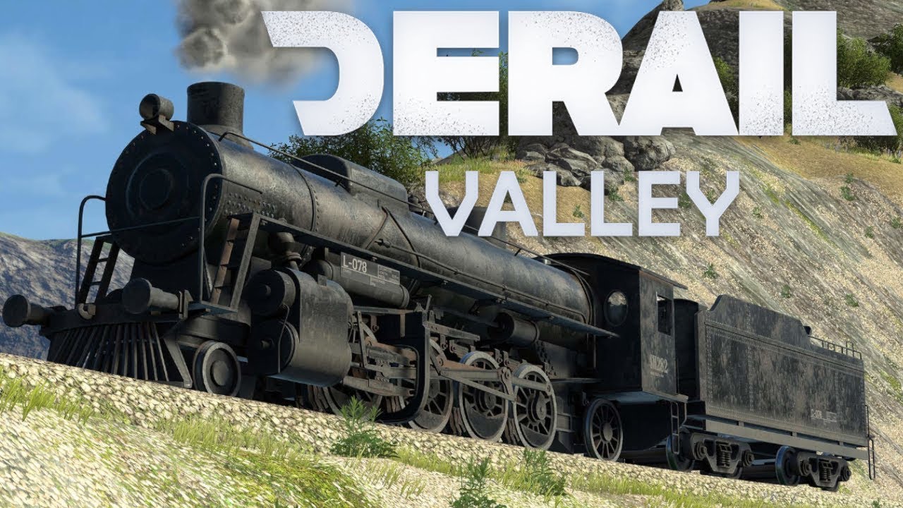 Derail Valley: How to drive a Steam train!! 🚂