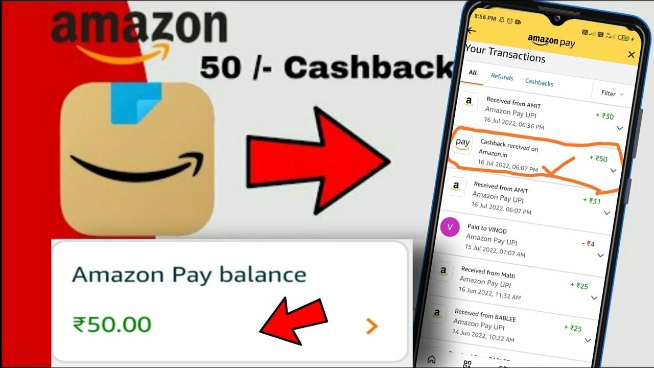 Amazon Hidden ₹50 Cashback Offer !! Amazon pay for business se paise kaise kamaye