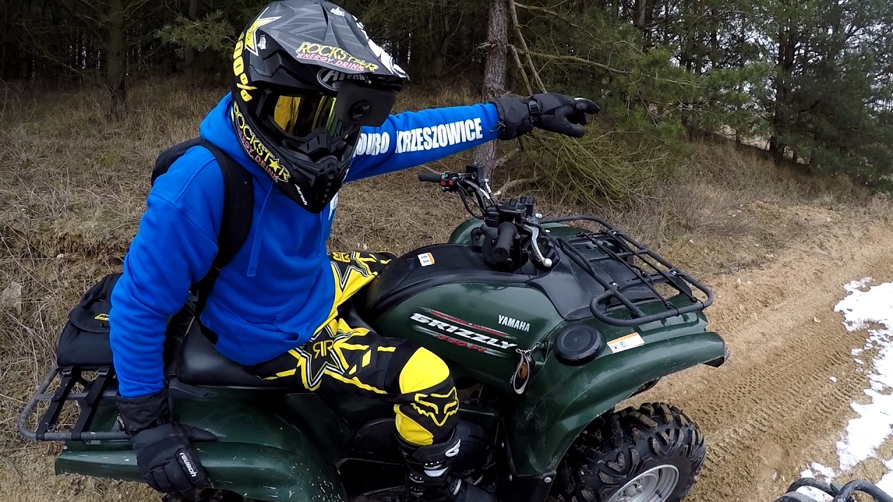 Yamaha Grizzly 550 Riding Movie #2 II GoPro HERO4, HERO5 II