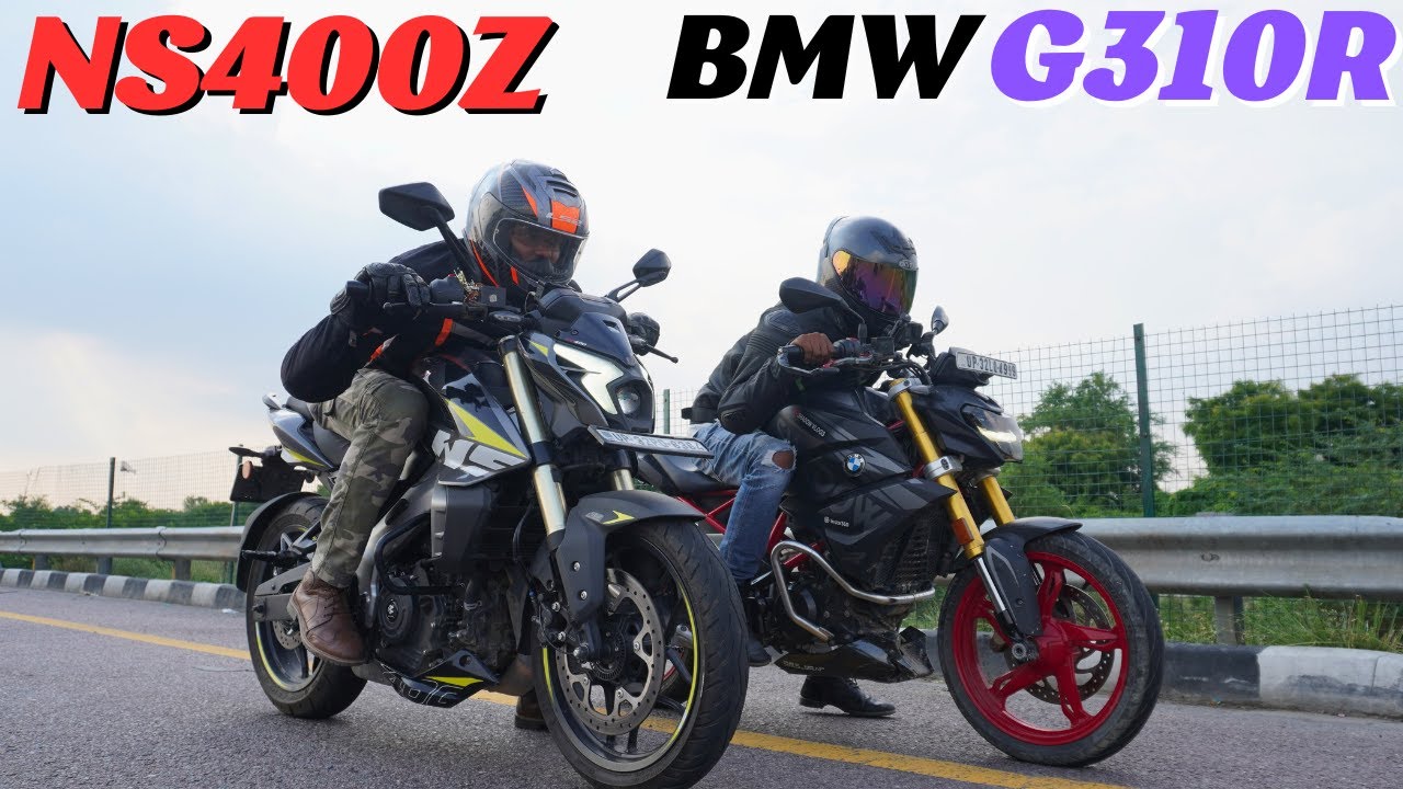 Pulsar NS400Z vs BMW G310R Drag Race 🔥🔥