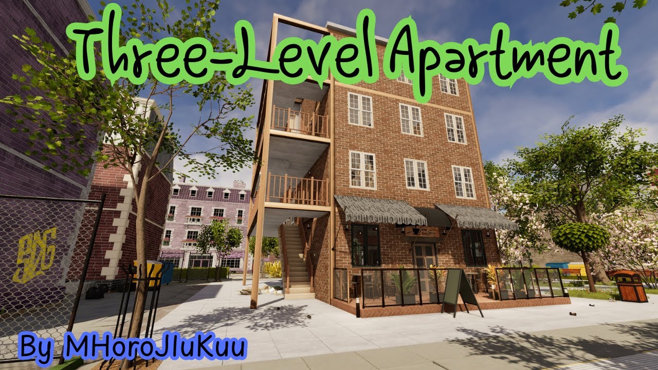 Three-Level Apartment by MHoroJIuKuu - House Flipper 2 [Speedbuild, Renovation, ASMR, No Music]