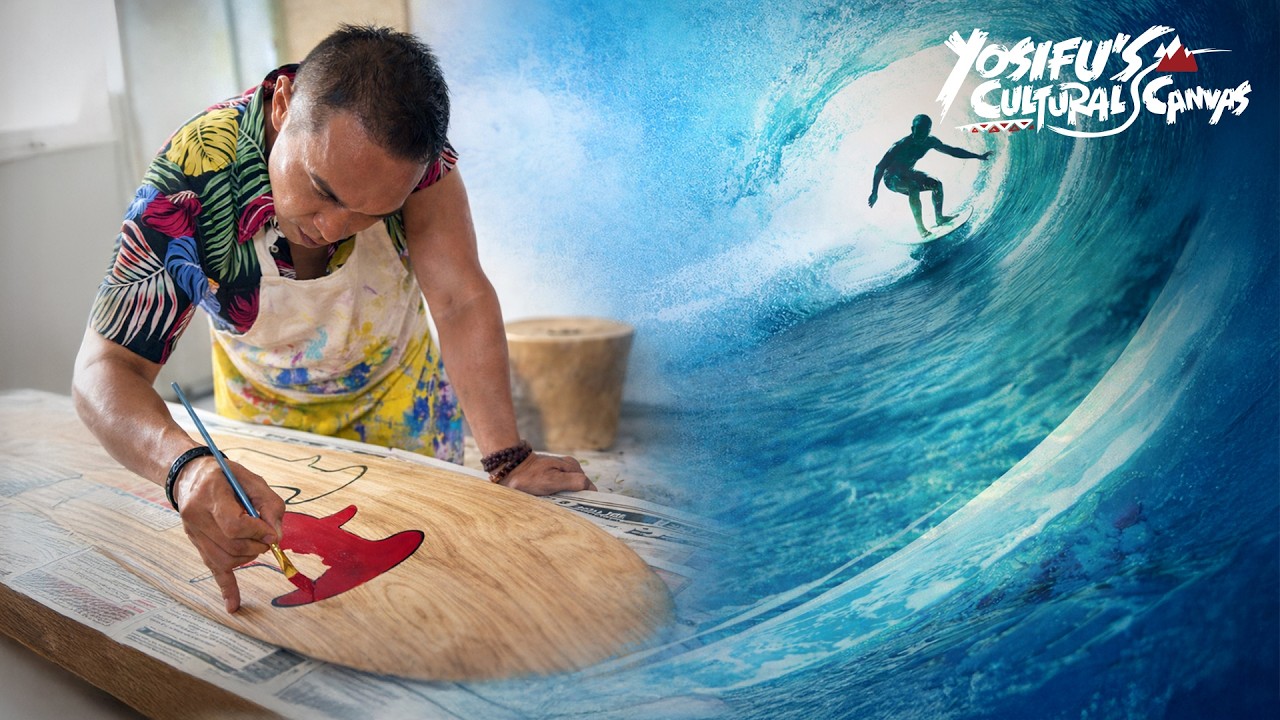 Catching a Wave with Indigenous Artist Mayaw Kacaw | Yosifu’s Cultural Canvas
