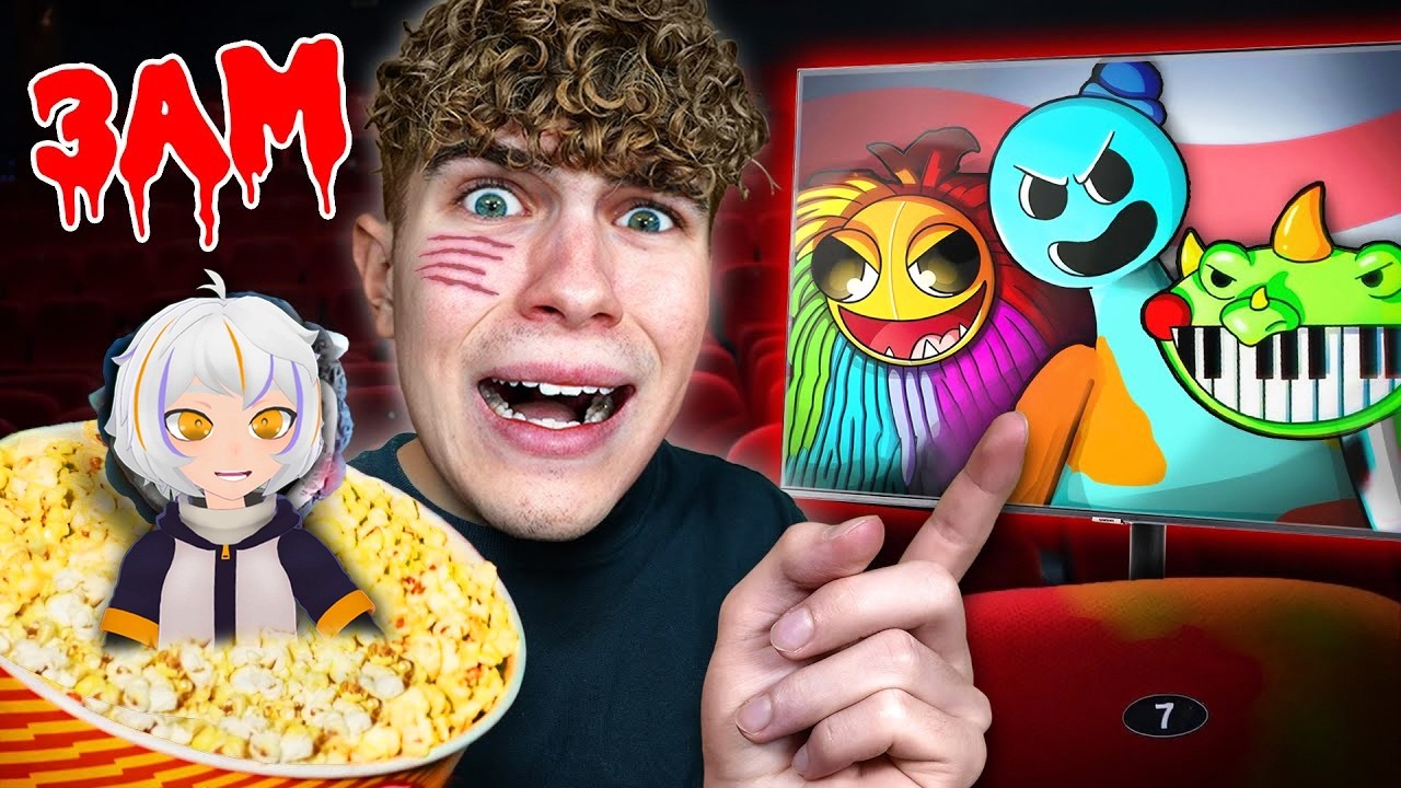 ¡NUNCA VEAS TODAS LAS PELÍCULAS DE POPPY PLAYTIME CHAPTER 4 a las 3 AM!! | ChuyMine REACCIONA