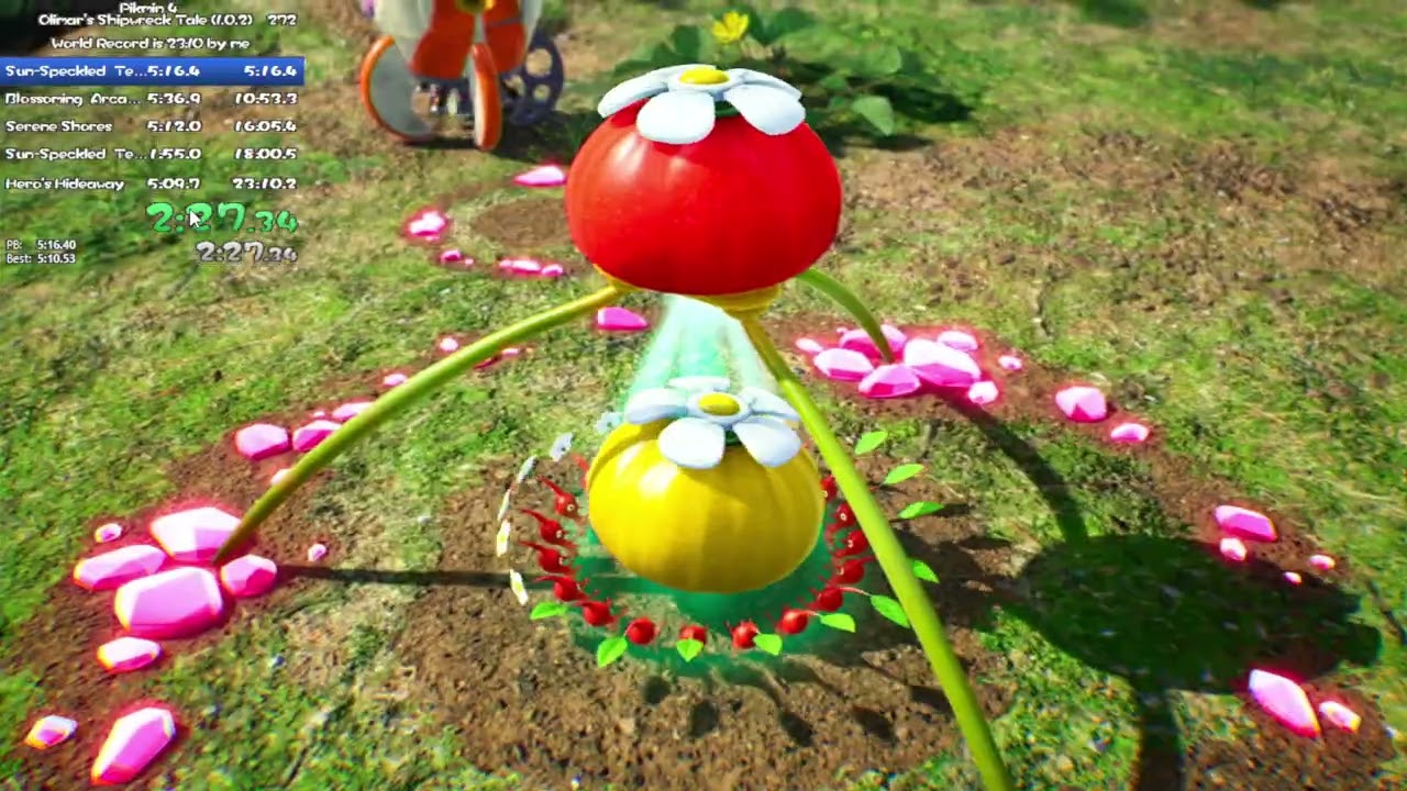 Pikmin 4 Olimar's Shipwreck Tale Sun-Speckled Terrace 1 in 5:08