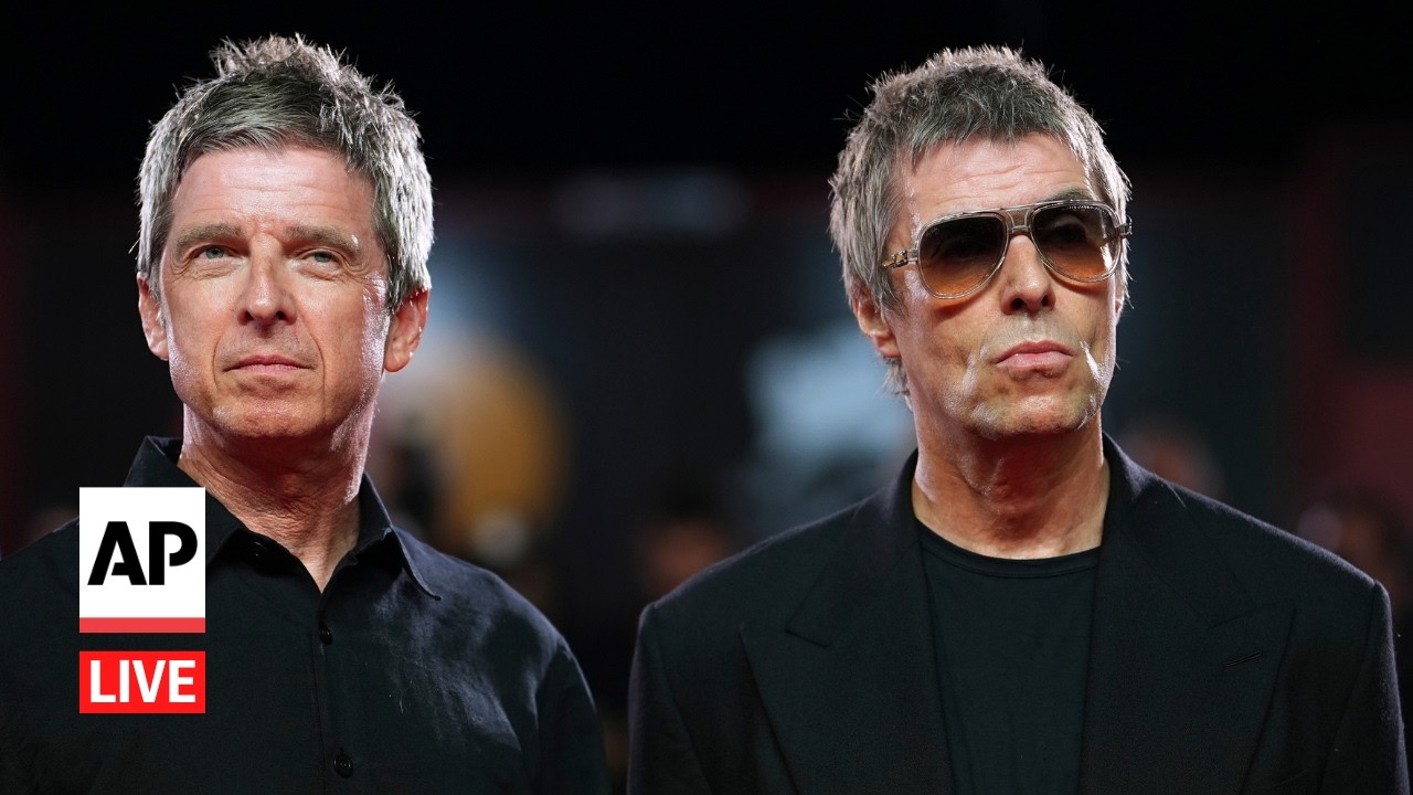 LIVE: &lsquo;Oasis: Don't Look Back in Anger' red carpet premiere at Venice Film Festival 2026