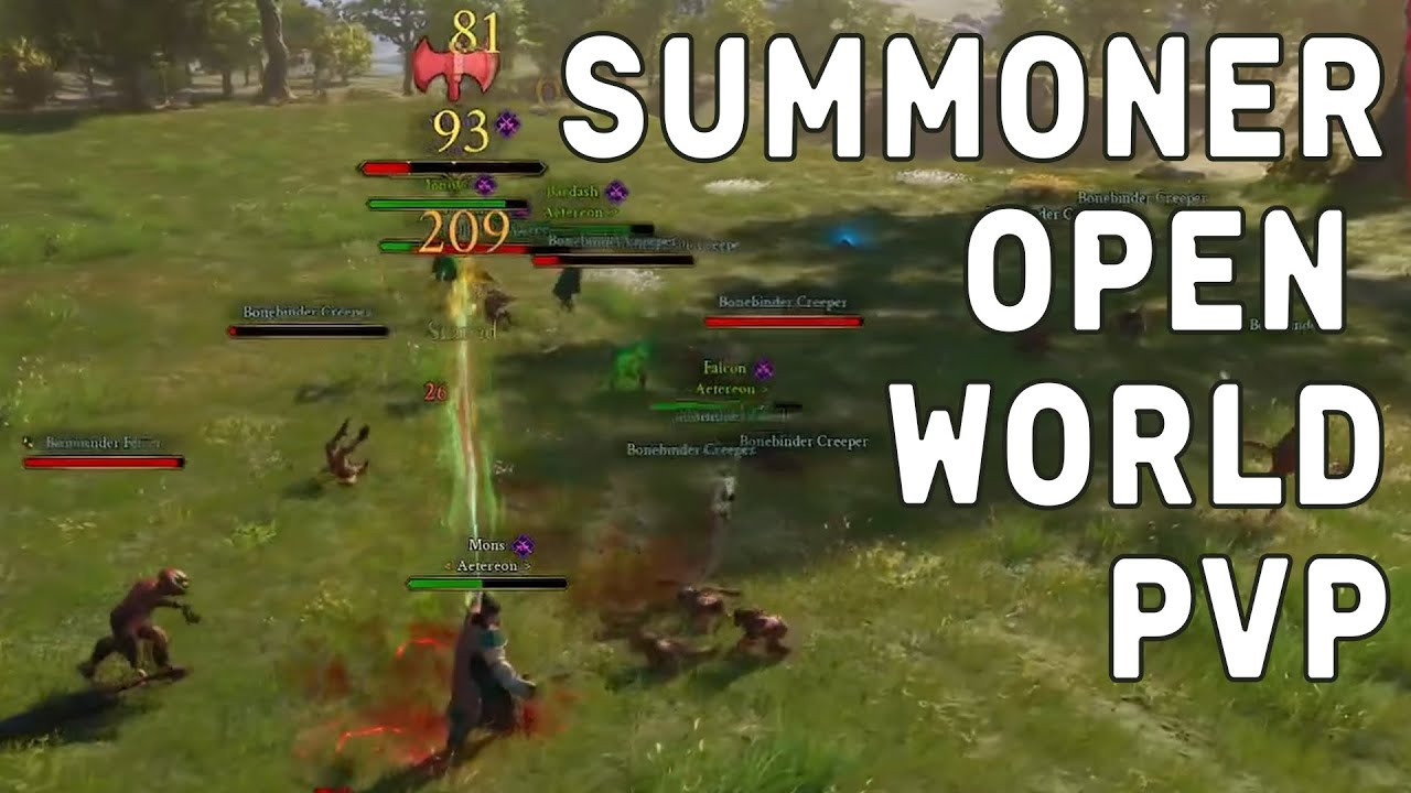 PvP-сражения призывателей - Ashes Of Creation
