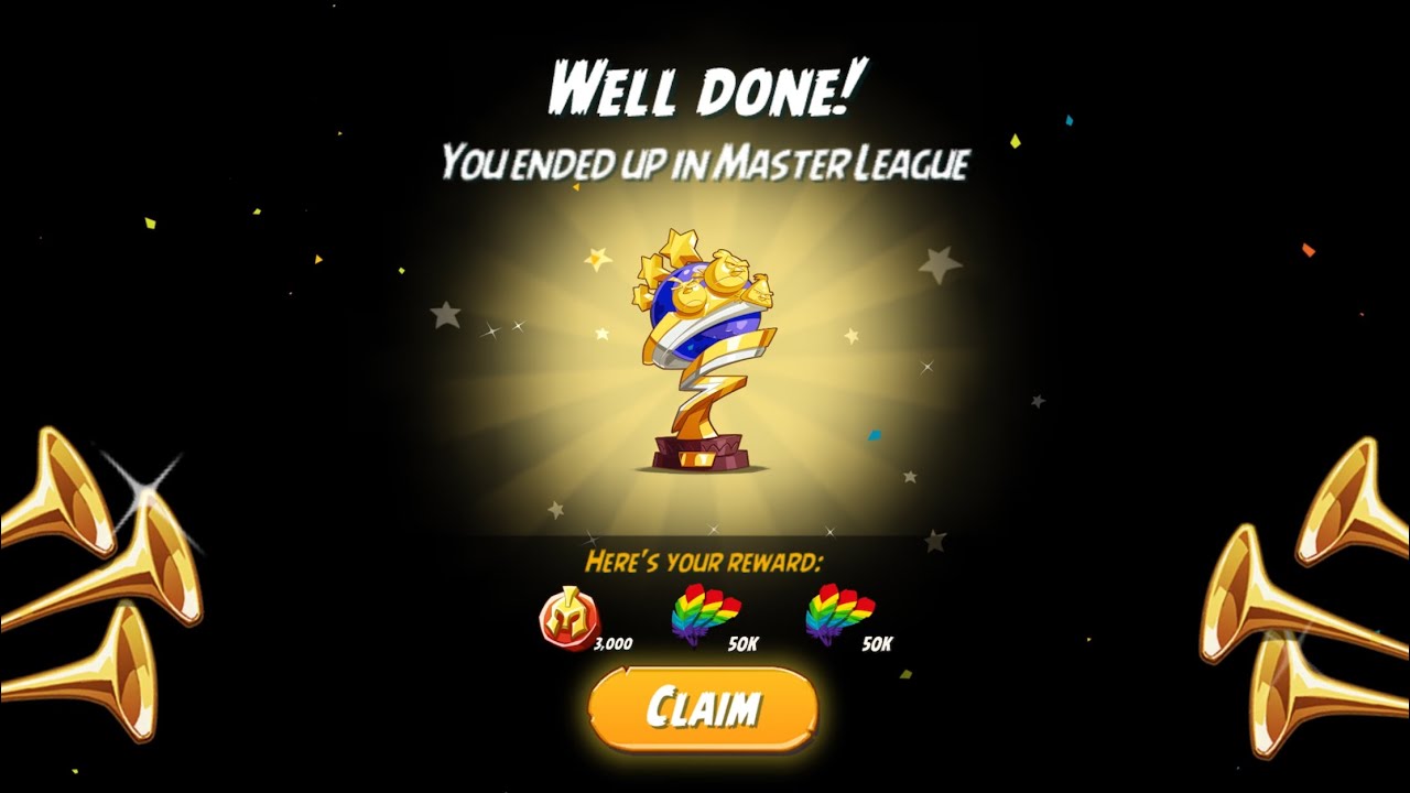 Claiming Arena Season Rewards - Angry Birds 2