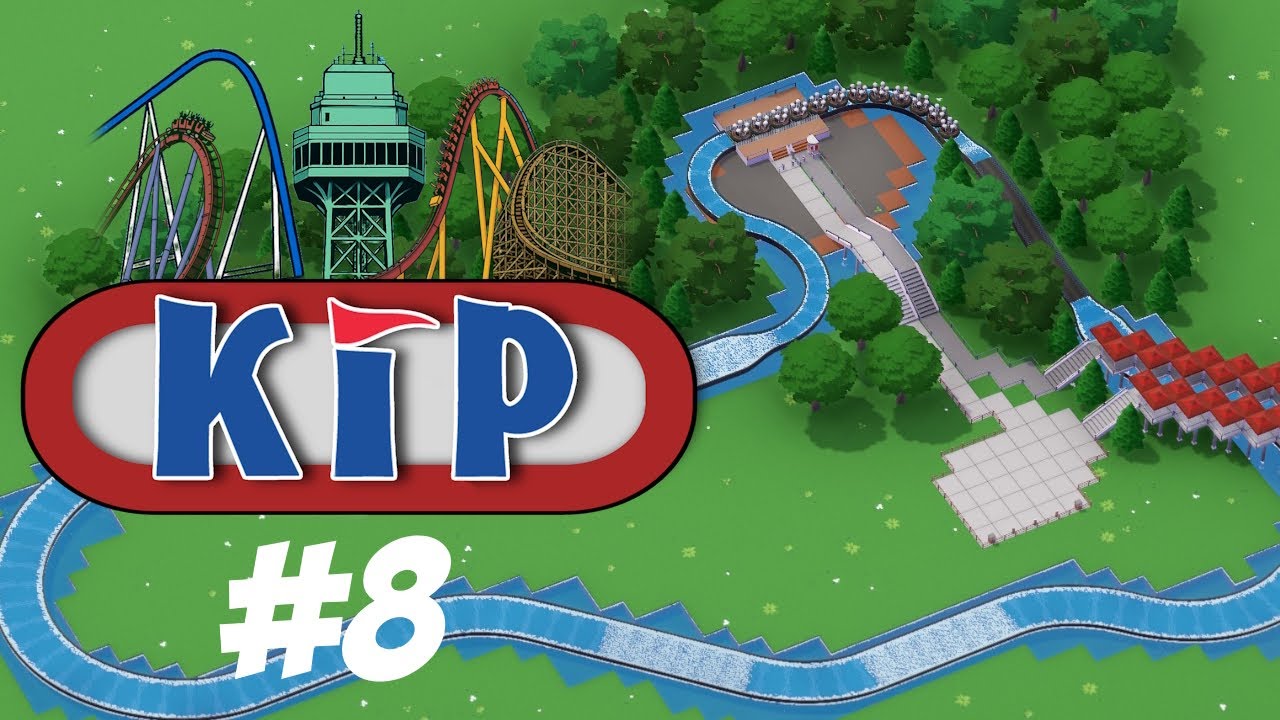 Kings Island in Parkitect (Part 8) - White Water Canyon