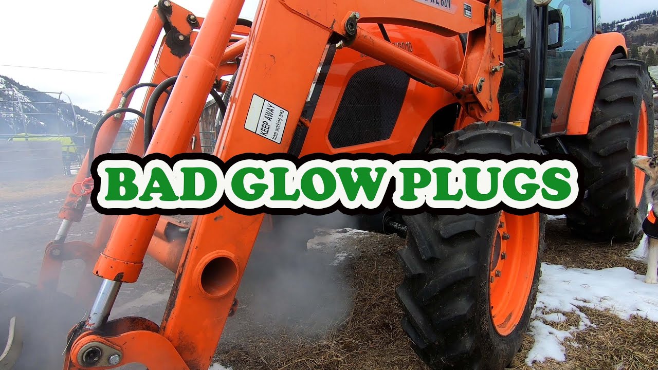 Bad Glow Plugs and a Cold Tractor at Kettle Haven Ranch