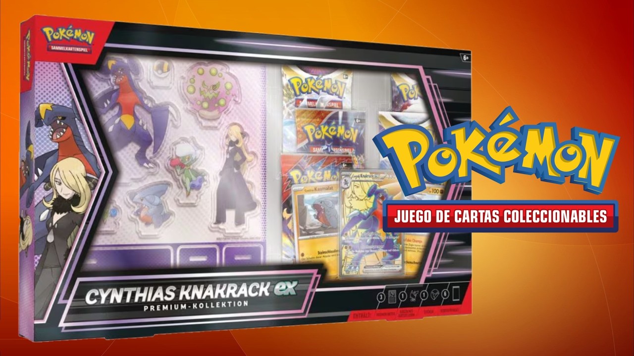 #89 - Pokémon - Cynthia's Garchomp ex Premium Collection bontás