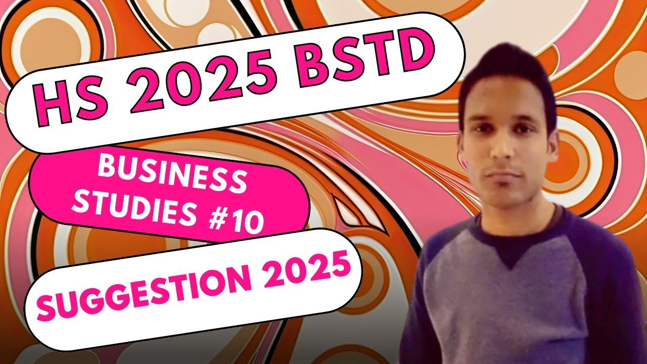Hs 2025 Business Studies Suggestion | wbchse class 12 bstd suggestion | @s.hasanclasses  |