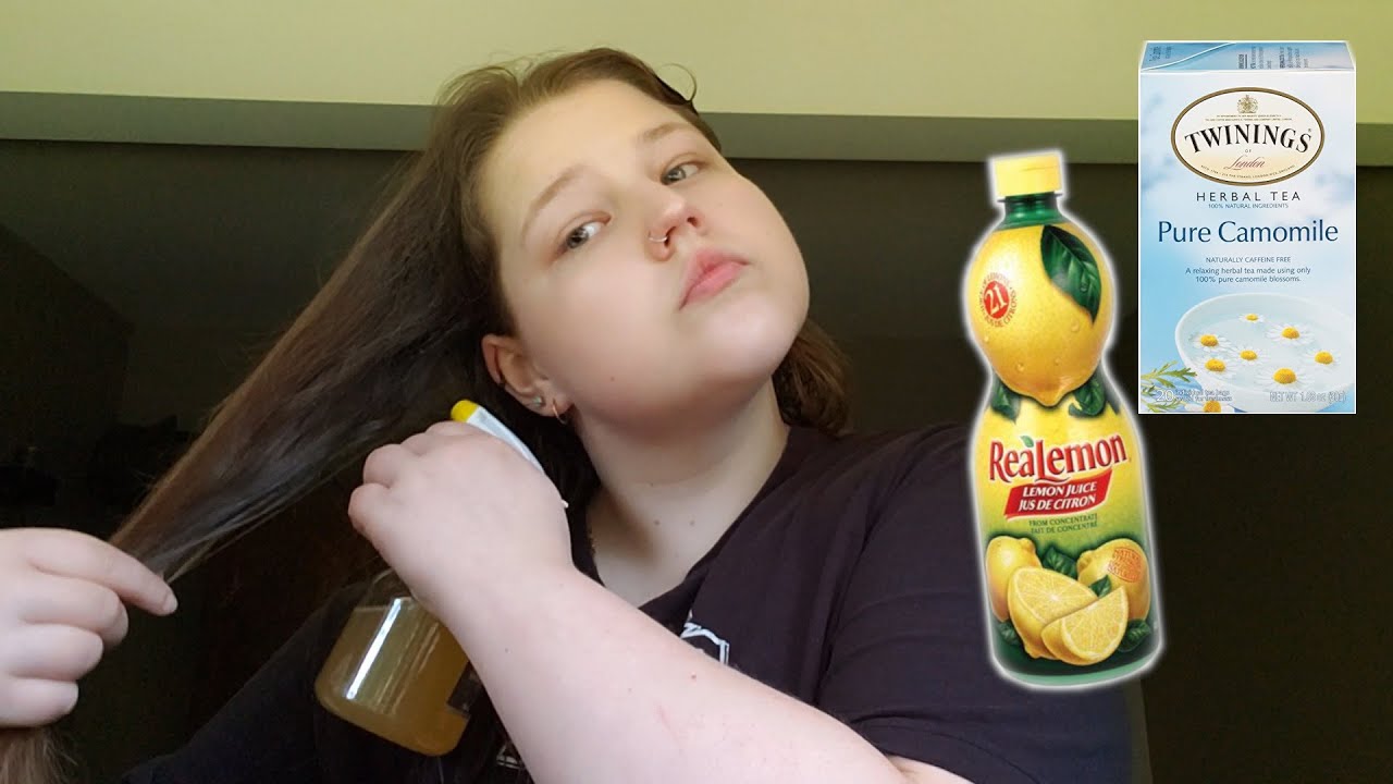 Can Chamomile Tea and Lemon Juice Lighten Hair? (30 Day experiment!)