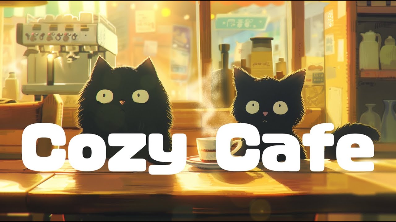 Soft Piano Jazz Lofi for Reading & Focus | Cozy Cat Cafe Vibes