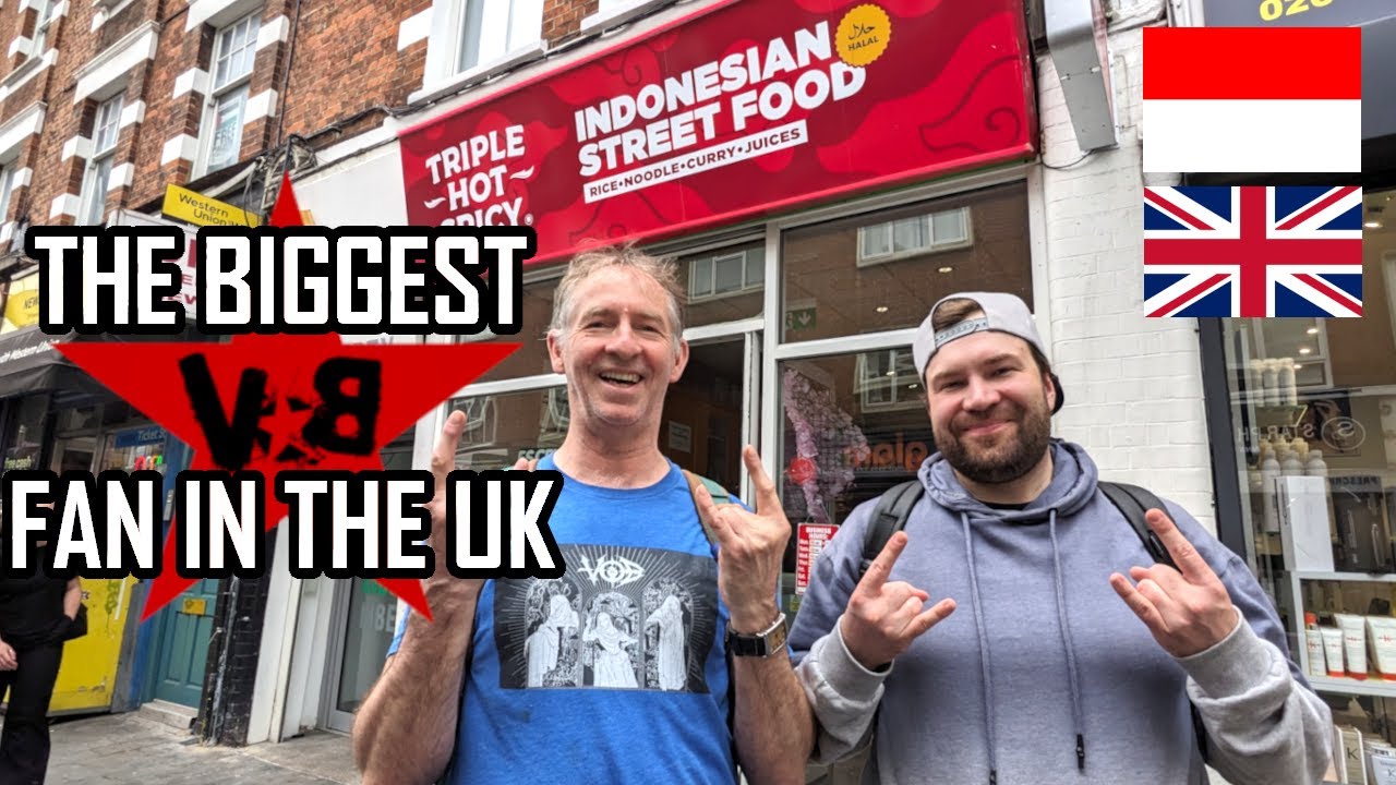 Buleceprot Simon tries bakso & sings in Indonesian #baladceprot #bule #uk #indonesia #vob