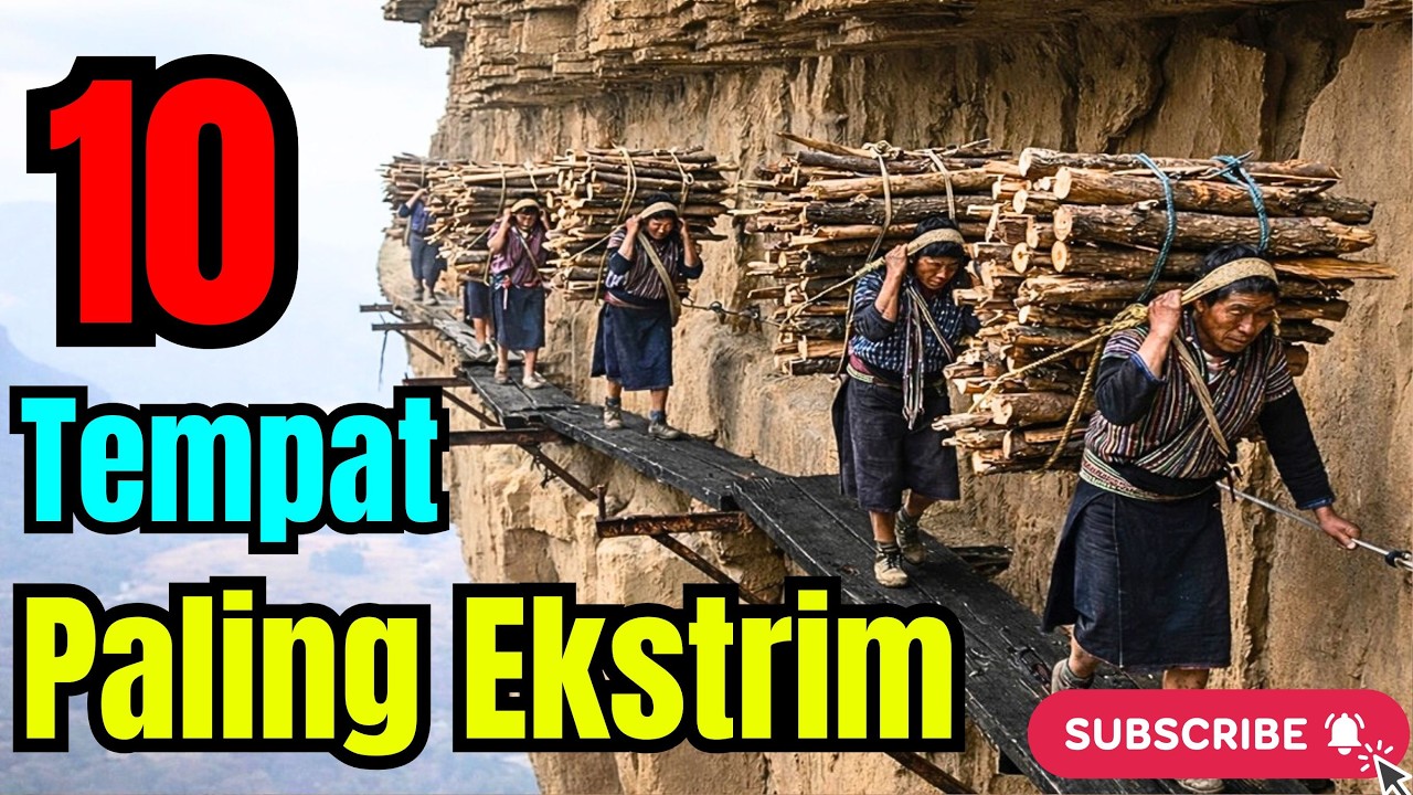 Berani Jalan Disini? 15 Tempat Paling Ekstrim dan Aneh di Dunia
