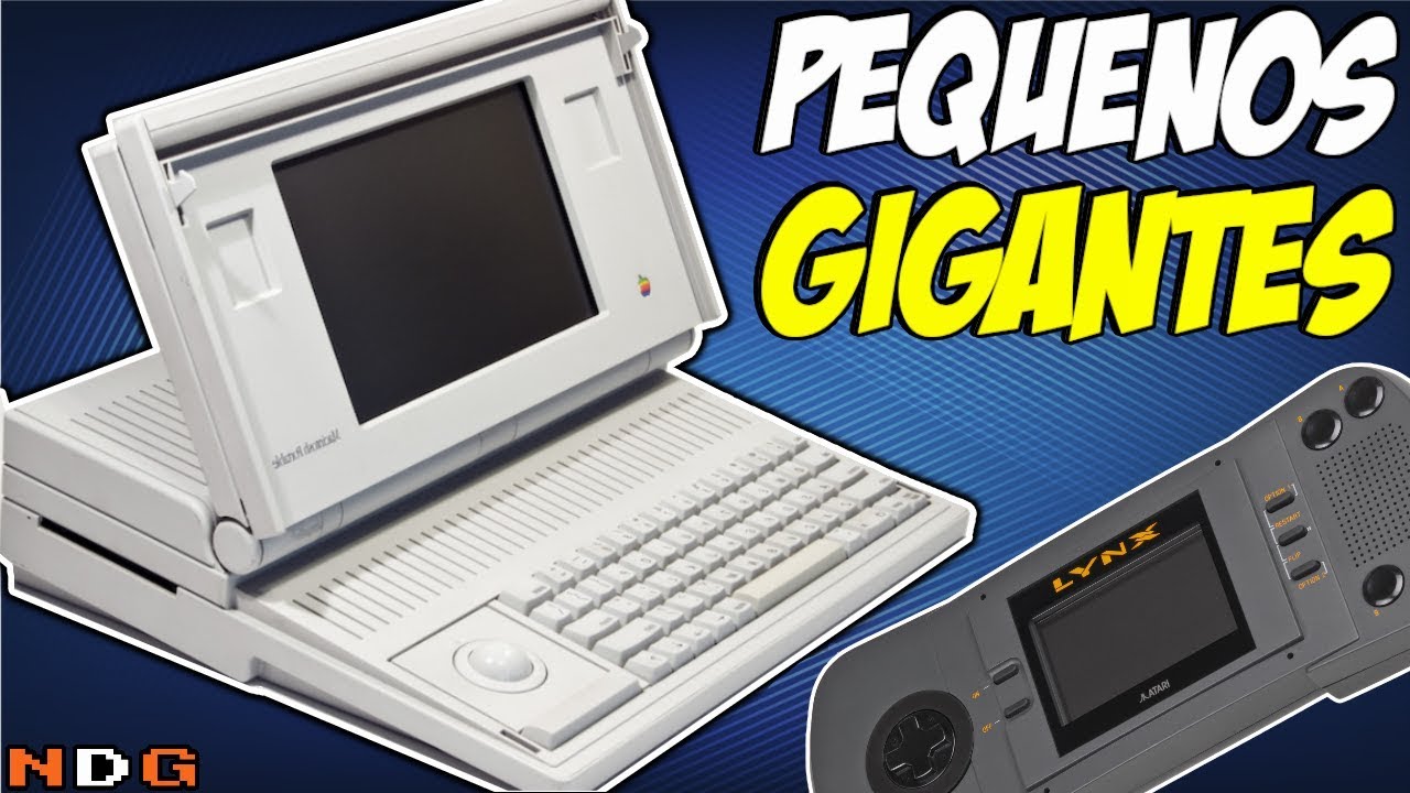 Videogames portáteis que era grandes demais