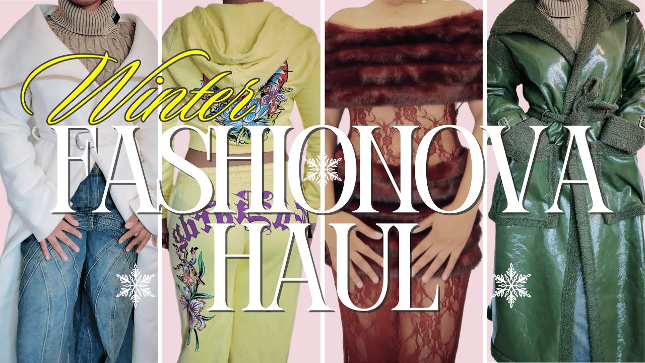 FashionNova Winter Finds Haul & Try-on