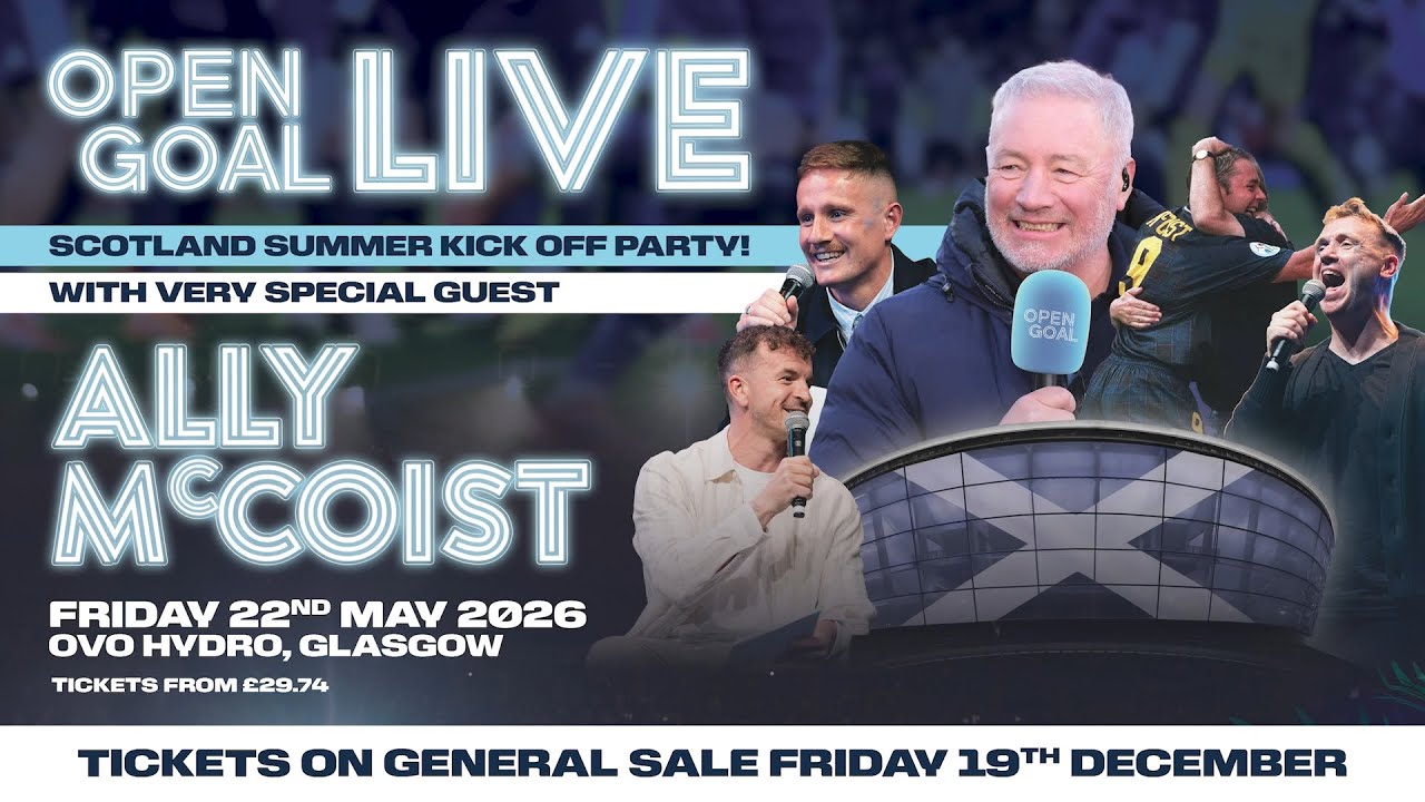 🏴󠁧󠁢󠁳󠁣󠁴󠁿 SCOTLAND SEND-OFF PARTY WITH ALLY MCCOIST! 🎉🎤🤣
